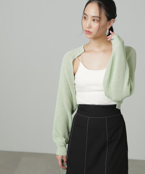 FREE'S MART（フリーズマート）の「カップ付きキャミソール（キャミソール・レディース・ホワイト/ブラック・FREE）」の14枚目の写真