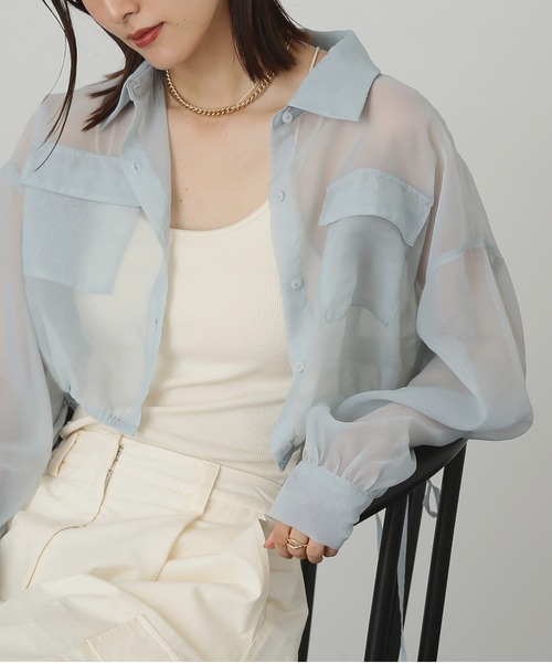 FREE'S MART（フリーズマート）の「カップ付きキャミソール（キャミソール・レディース・ホワイト/ブラック・FREE）」の20枚目の写真