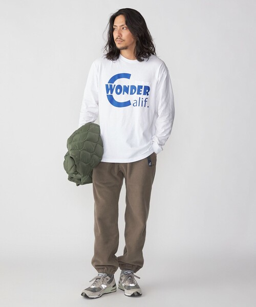 THE DAY ON THE BEACH(ザデイオンザビーチ)の「*【SHIPS別注】THE DAY ON THE BEACH: プリント ロングスリーブ Tシャツ(Tシャツ/カットソー・メンズ・ホワイト/ブラウン/ロイヤルブルー・LARGE/X-LARGE/MEDIUM)」の18枚目の写真