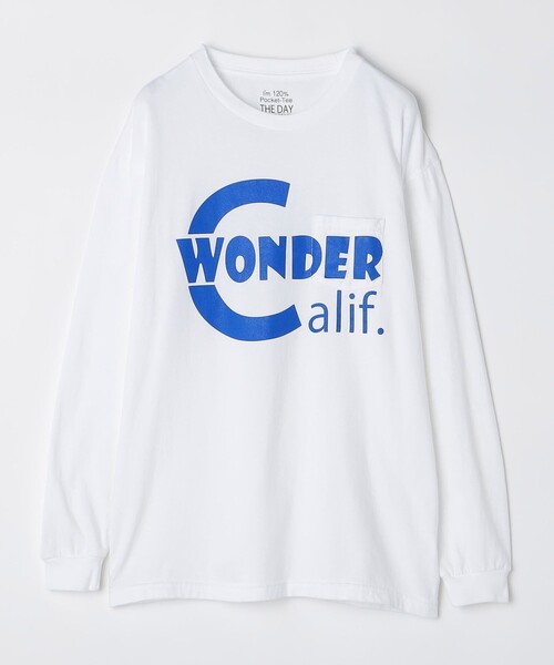 THE DAY ON THE BEACH(ザデイオンザビーチ)の「*【SHIPS別注】THE DAY ON THE BEACH: プリント ロングスリーブ Tシャツ(Tシャツ/カットソー・メンズ・ホワイト/ブラウン/ロイヤルブルー・LARGE/X-LARGE/MEDIUM)」の5枚目の写真