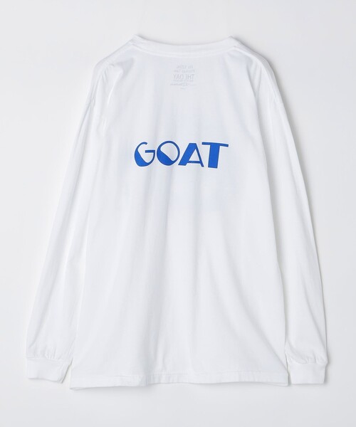 THE DAY ON THE BEACH(ザデイオンザビーチ)の「*【SHIPS別注】THE DAY ON THE BEACH: プリント ロングスリーブ Tシャツ(Tシャツ/カットソー・メンズ・ホワイト/ブラウン/ロイヤルブルー・LARGE/X-LARGE/MEDIUM)」の9枚目の写真