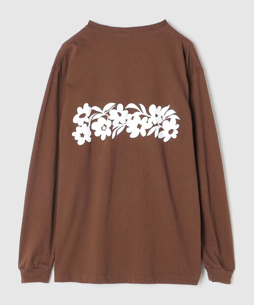 THE DAY ON THE BEACH(ザデイオンザビーチ)の「*【SHIPS別注】THE DAY ON THE BEACH: プリント ロングスリーブ Tシャツ(Tシャツ/カットソー・メンズ・ホワイト/ブラウン/ロイヤルブルー・LARGE/X-LARGE/MEDIUM)」の13枚目の写真