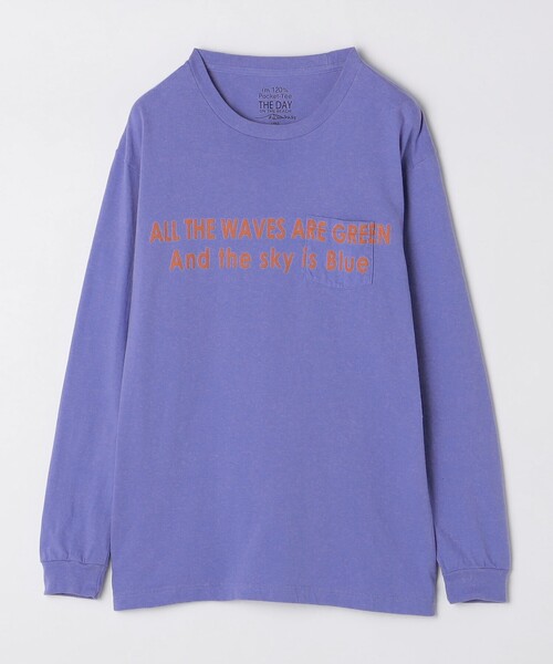 THE DAY ON THE BEACH(ザデイオンザビーチ)の「*【SHIPS別注】THE DAY ON THE BEACH: プリント ロングスリーブ Tシャツ(Tシャツ/カットソー・メンズ・ホワイト/ブラウン/ロイヤルブルー・LARGE/X-LARGE/MEDIUM)」の15枚目の写真