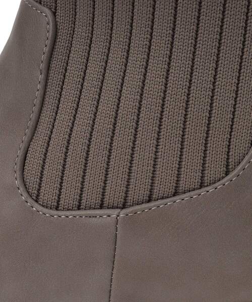 SHOO・LA・RUE（シューラルー）の「◆ヒールアップニットブーツ（ブーツ・レディース・ブラック/ブラウン系その他・35/45）」の9枚目の写真