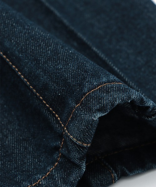 チチカカ（チチカカ）の「ツイル＆デニム刺繍サーカスパンツ（デニムパンツ・レディース・インディゴブルー/アイボリー/カーキ・FREE）」の22枚目の写真