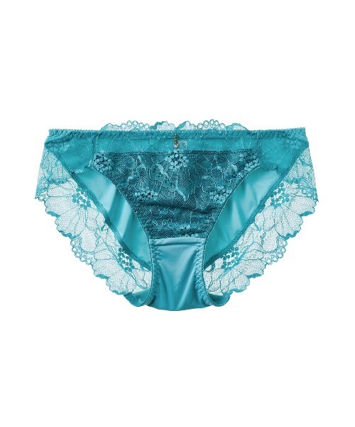 tutuanna（チュチュアンナ）の「ショーツレディース [特盛ブラ]シャルマンノワールフルショーツ（ショーツ・レディース・オフホワイト/ブラック/ピンク/ピンク系その他/パープル系その他/ネイビー/オレンジ/グリーン/ライトグレー/ダークグリーン/グレイッシュブルー/サンドベージュ/ラベンダー/エンジ/コーラルピンク/イエロー/クリーム/ブルー系その他/ミント/ブルー系その他4/黄土色系1/ダークブルー/セージグリーン/ローズ/マスタード/ダークグリーン系1/ダークブラック/ダークパープル/グリーン系4/ピンク系その他7/グリーン系5/ホワイト×ネイビー/グリーン系6/サーモンピンク/レッド系その他6/ホワイト×ブルー・M/L）」の17枚目の写真