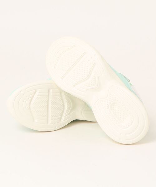 algy（アルジー）の「ALGY アルジー キッズ 厚底スニーカー【軽量】 4303（スニーカー・キッズ・カーキ/ホワイト・22.0cm/20.0cm/23.0cm/21.0cm/24.0cm）」の4枚目の写真