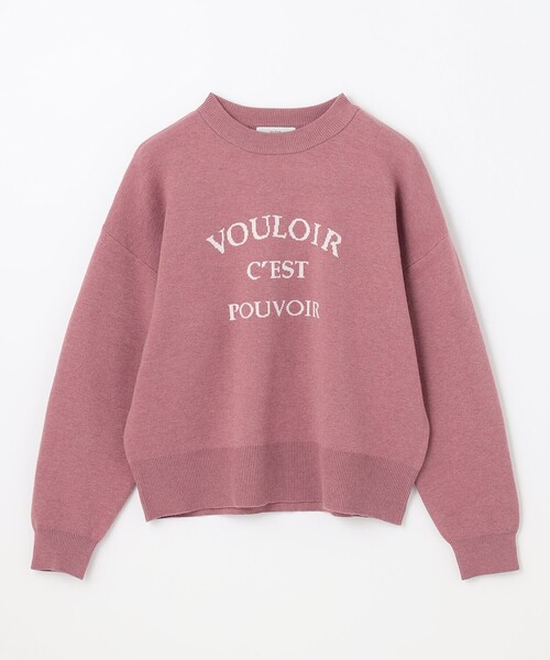 ANY(エニィ)の「【洗濯機可】しあわせタッチメッセージニット(ニット/セーター・レディース・ブラック系/ベージュ系/ピンク系/グリーン系・4)」の16枚目の写真