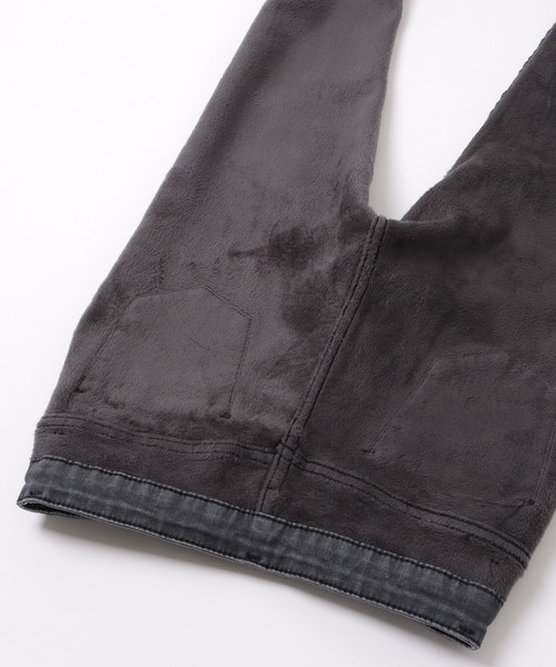 Lace Ladies（レースレディース）の「裏起毛ハイウエストストレッチスキニーデニムパンツ（デニムパンツ・レディース・ブラック/ダークグレー・27/31/29/25）」の19枚目の写真