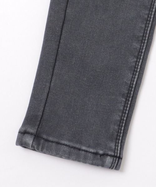 Lace Ladies（レースレディース）の「裏起毛ハイウエストストレッチスキニーデニムパンツ（デニムパンツ・レディース・ブラック/ダークグレー・27/31/29/25）」の22枚目の写真