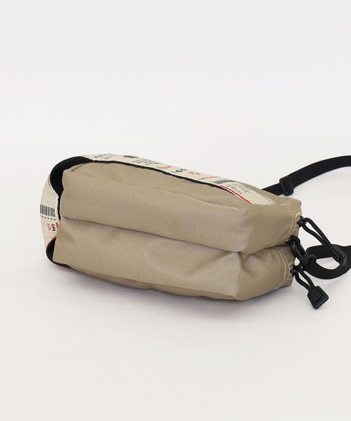 COOCO(クーコ)の「オリジナル柄テープ2層ポーチ2WAYショルダー(ショルダーバッグ・レディース・ブラック/ブルー/ベージュ/カーキ/レオパード・9)」の12枚目の写真