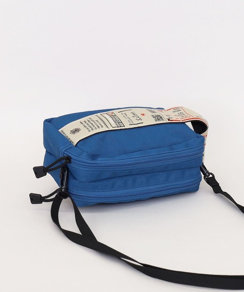 COOCO(クーコ)の「オリジナル柄テープ2層ポーチ2WAYショルダー(ショルダーバッグ・レディース・ブラック/ブルー/ベージュ/カーキ/レオパード・9)」の19枚目の写真