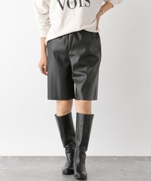 LEPSIM | フェイクレザーハーフパンツ　966740(その他パンツ)