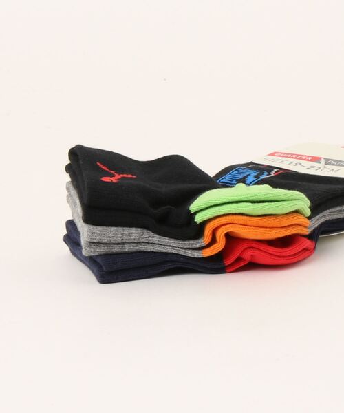 PUMA（プーマ）の「PUMA/プーマ 3足セット 靴下 ショート丈ソックス ブランド ロゴ ドライ 消臭加工 補強  子供用 くつした 19～25cm（ソックス/靴下・キッズ・その他2/その他1/その他4/その他3/その他5/その他6・19-21cm/21-23cm/23-25cm）」の7枚目の写真