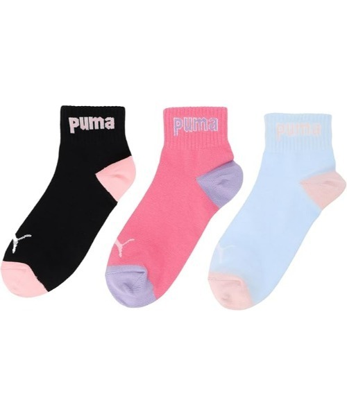 PUMA（プーマ）の「PUMA/プーマ 3足セット 靴下 ショート丈ソックス ブランド ロゴ ドライ 消臭加工 補強  子供用 くつした 19～25cm（ソックス/靴下・キッズ・その他2/その他1/その他4/その他3/その他5/その他6・19-21cm/21-23cm/23-25cm）」の21枚目の写真