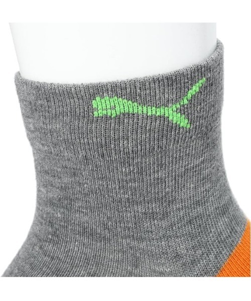 PUMA（プーマ）の「PUMA/プーマ 3足セット 靴下 ショート丈ソックス ブランド ロゴ ドライ 消臭加工 補強  子供用 くつした 19～25cm（ソックス/靴下・キッズ・その他2/その他1/その他4/その他3/その他5/その他6・19-21cm/21-23cm/23-25cm）」の12枚目の写真