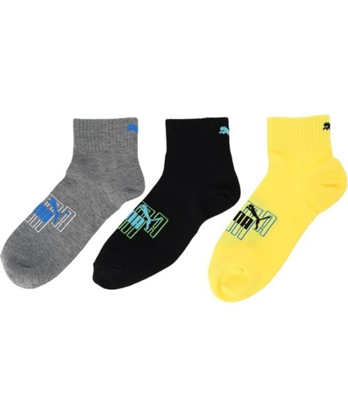 PUMA（プーマ）の「PUMA/プーマ 3足セット 靴下 ショート丈ソックス ブランド ロゴ ドライ 消臭加工 補強  子供用 くつした 19～25cm（ソックス/靴下・キッズ・その他2/その他1/その他4/その他3/その他5/その他6・19-21cm/21-23cm/23-25cm）」の17枚目の写真