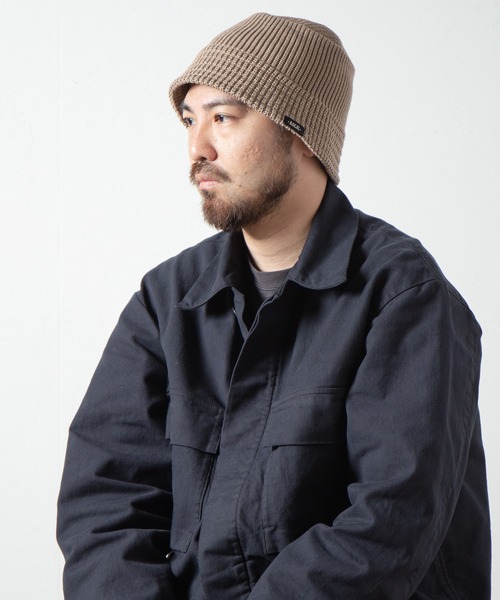 RACAL（ラカル）の「Knit Bucket Hat 3 / ニットバケットハット3（ニットキャップ/ビーニー・メンズ・グレー/ブラック/アイボリー/ベージュ/ブラウン・FREE）」の5枚目の写真