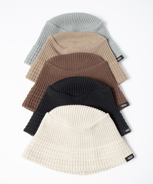 Knit Bucket Hat 3 / ニットバケットハット3(ニットキャップ/ビーニー)|RACAL(ラカル) Knit Bucket Hat 3 / ニットバケットハット3(ニットキャップ/ビーニー)|RACAL(ラカル)