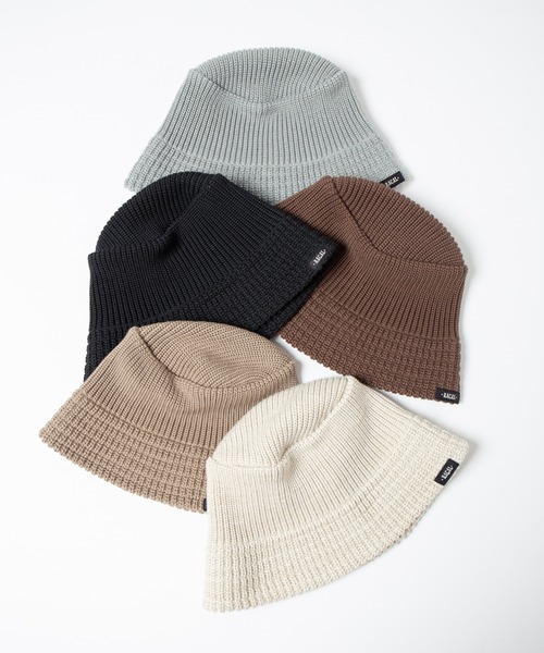 Knit Bucket Hat 3 / ニットバケットハット3(ニットキャップ/ビーニー)|RACAL(ラカル) Knit Bucket Hat 3 / ニットバケットハット3(ニットキャップ/ビーニー)|RACAL(ラカル)
