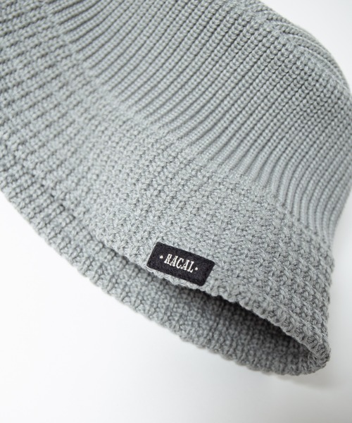 Knit Bucket Hat 3 / ニットバケットハット3(ニットキャップ/ビーニー)|RACAL(ラカル) Knit Bucket Hat 3 / ニットバケットハット3(ニットキャップ/ビーニー)|RACAL(ラカル)
