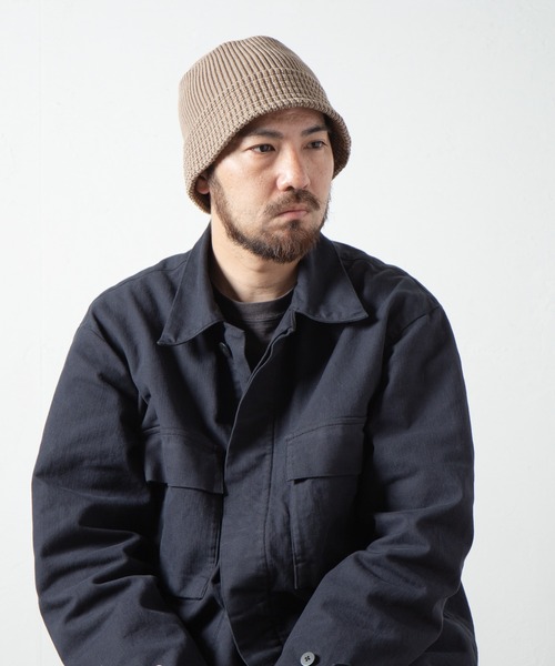 Knit Bucket Hat 3 / ニットバケットハット3(ニットキャップ/ビーニー)|RACAL(ラカル) Knit Bucket Hat 3 / ニットバケットハット3(ニットキャップ/ビーニー)|RACAL(ラカル)