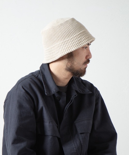 Knit Bucket Hat 3 / ニットバケットハット3(ニットキャップ/ビーニー)|RACAL(ラカル) Knit Bucket Hat 3 / ニットバケットハット3(ニットキャップ/ビーニー)|RACAL(ラカル)