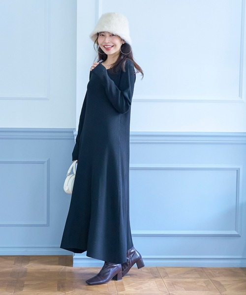 coca(coca)(コカ)の「ふわふわファーバケットハット(ハット・レディース・ブラック/ホワイト・ONE SIZE)」の7枚目の写真