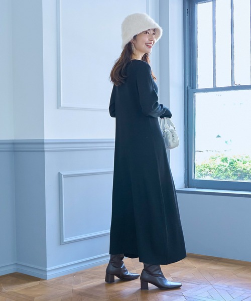 coca(coca)(コカ)の「ふわふわファーバケットハット(ハット・レディース・ブラック/ホワイト・ONE SIZE)」の9枚目の写真
