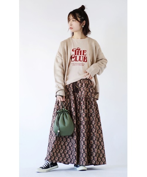 e-zakkamania stores(イーザッカマニアストアーズ)の「アメリカンレトロ ワッフルロゴカットソー(Tシャツ/カットソー・レディース・アイボリー・フリー)」の5枚目の写真