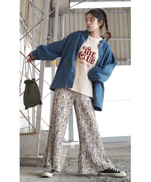 e-zakkamania stores(イーザッカマニアストアーズ)の「アメリカンレトロ ワッフルロゴカットソー(Tシャツ/カットソー・レディース・アイボリー・フリー)」の3枚目の写真