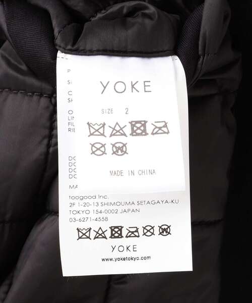 YOKE（ヨーク）の「YOKE/ヨーク/BROKEN AWARD JACKET（ブルゾン・メンズ・オレンジ/ブラック/モスグリーン・2）」の17枚目の写真