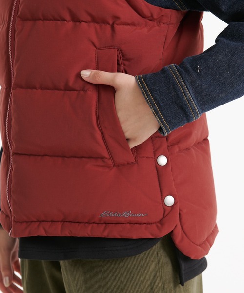 エディバウアー ダウンベストS 本革ヨークMサイズ感覚 80\u0027s \"Eddie Bauer\" Leather Down Vest | Pigsty Harajuku powered by BASE