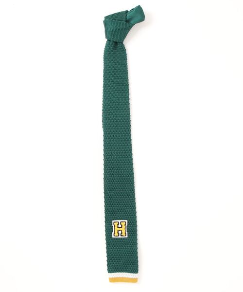 APE ネクタイ セール】an meets zakka カレッジワッペンニットタイ（ネクタイ