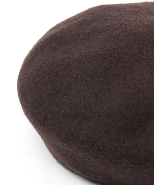 3.3 Field Trip （3.3フィールドトリップ）の「【UNISEX】3.3 Field Trip／レター ベレー 2995795（ハンチング/ベレー帽・レディース・ブラウン/ブラック・FREE）」の10枚目の写真