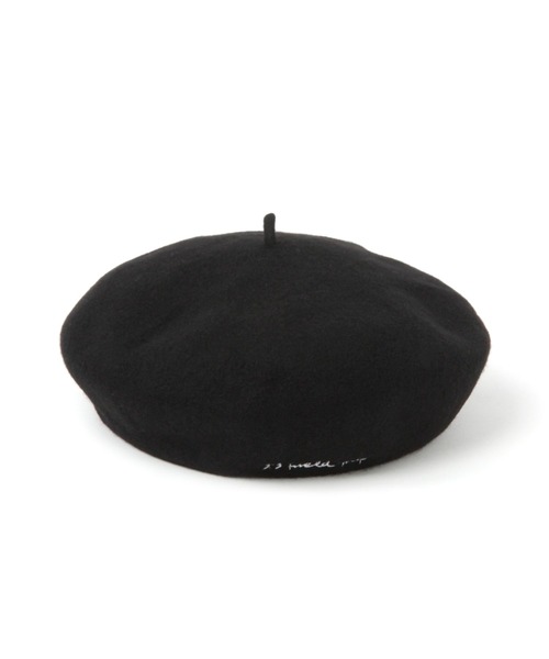 3.3 Field Trip （3.3フィールドトリップ）の「【UNISEX】3.3 Field Trip／レター ベレー 2995795（ハンチング/ベレー帽・レディース・ブラウン/ブラック・FREE）」の14枚目の写真