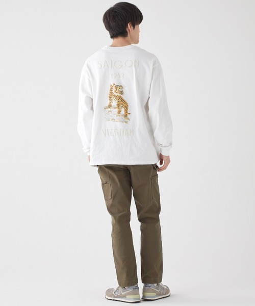 KRIFF MAYER（クリフメイヤー）の「スーベニアタフロンT（Tシャツ/カットソー・メンズ・イエロー/カーキ/ブラック/オフホワイト・X-LARGE/LARGE/MEDIUM）」の16枚目の写真