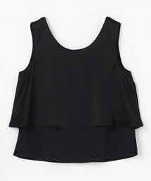 バックコンシャスサテンノースリーブ