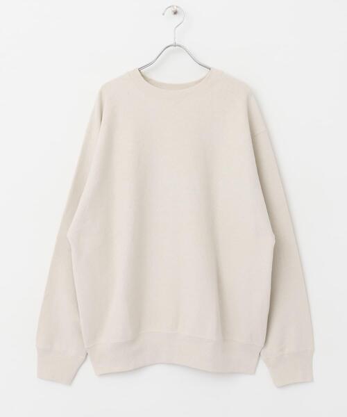 FORK&SPOON（フォークアンドスプーン）の「FORK&SPOON　スーピマコットン混反毛クルーネックスウェット（スウェット・メンズ・ライトブルー/アイボリー/チャコールグレー・4/5）」の20枚目の写真