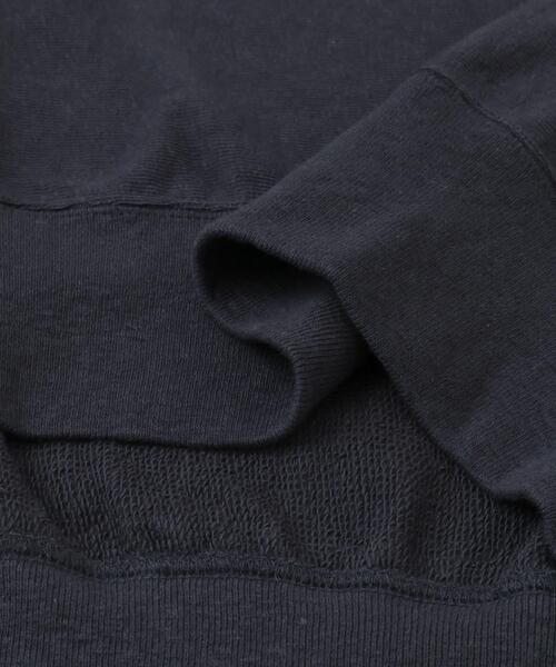 FORK&SPOON（フォークアンドスプーン）の「FORK&SPOON　スーピマコットン混反毛クルーネックスウェット（スウェット・メンズ・ライトブルー/アイボリー/チャコールグレー・4/5）」の5枚目の写真