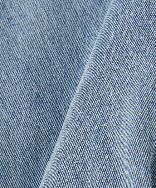 NATURAL BEAUTY BASIC（ナチュラルビューティーベーシック）の「◇デニムショートブルゾン（デニムジャケット・レディース・ダークブルー/ブルー/ブルー系その他2・MEDIUM/SMALL）」の18枚目の写真