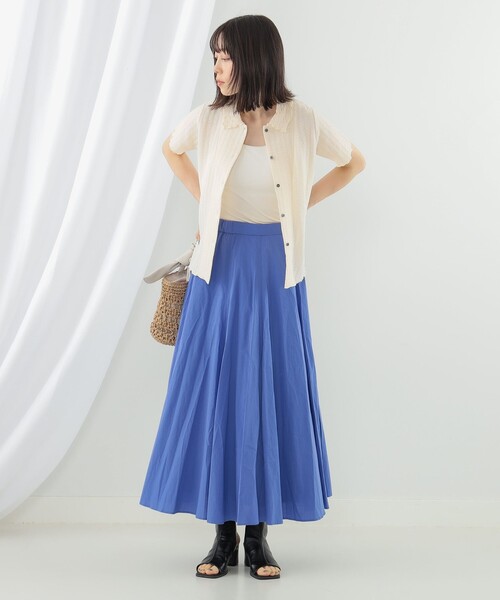 Ray BEAMS（レイビームス）の「Ray BEAMS / シャーリング メローシャツ（シャツ/ブラウス・レディース・ピンク/ブラック/オフホワイト・ONE SIZE）」の6枚目の写真