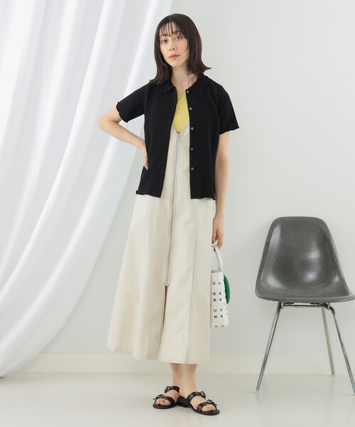 Ray BEAMS（レイビームス）の「Ray BEAMS / シャーリング メローシャツ（シャツ/ブラウス・レディース・ピンク/ブラック/オフホワイト・ONE SIZE）」の10枚目の写真