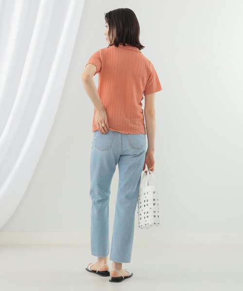 Ray BEAMS（レイビームス）の「Ray BEAMS / シャーリング メローシャツ（シャツ/ブラウス・レディース・ピンク/ブラック/オフホワイト・ONE SIZE）」の18枚目の写真