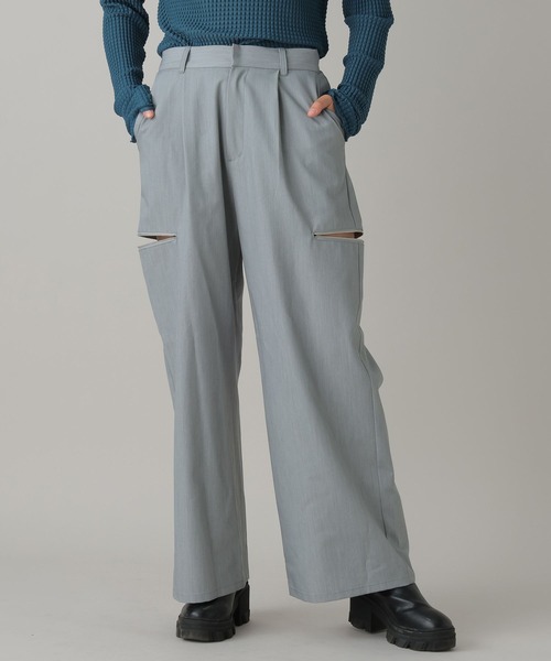 FOREVER 21(フォーエバー トゥエンティーワン)の「【2024SS】サイドスリットパンツ(その他パンツ・レディース・ブラック/グレー/グリーン・SMALL/MEDIUM)」の19枚目の写真