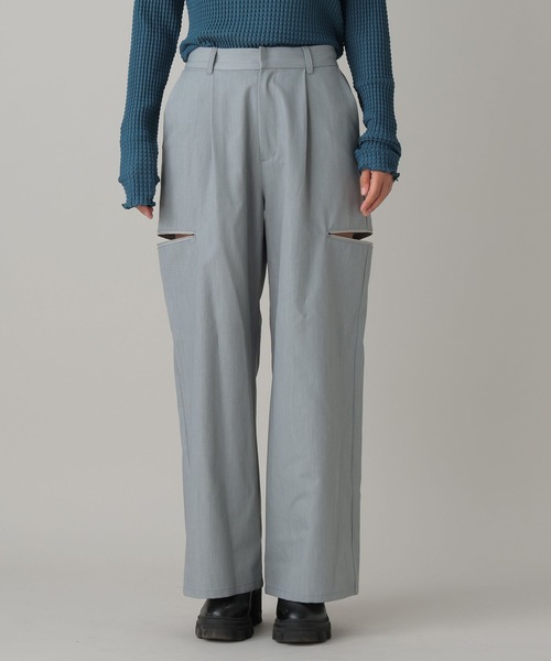 FOREVER 21(フォーエバー トゥエンティーワン)の「【2024SS】サイドスリットパンツ(その他パンツ・レディース・ブラック/グレー/グリーン・SMALL/MEDIUM)」の22枚目の写真