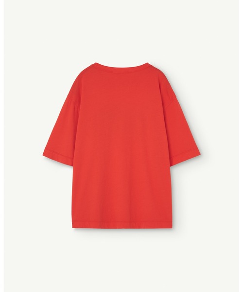 The animals observatory（ジ・アニマルズ・オブザーバトリー）の「The Animals Observatory / オーバーサイズTシャツ（Tシャツ/カットソー・キッズ・ホワイト/ブルー/ライトイエロー/レッド・4Y/6Y/8Y/10Y/3Y/12Y/2Y）」の8枚目の写真