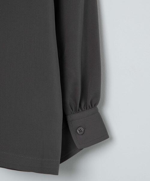 LUCY（ルーシー）の「LUCY/トロミBIGシャツ（シャツ/ブラウス・メンズ・ライトベージュ/ブラック/ダークグレー・MEDIUM/LARGE）」の15枚目の写真