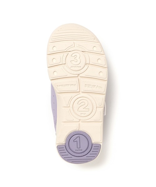 IFME（イフミー）の「KIDS｜IFME LIGHT 軽量ソールスニーカー ベーシックカラーB（スニーカー・キッズ・ピンク/パープル・15.0cm/15.5cm/16.0cm/16.5cm/17.0cm/17.5cm/18.0cm/18.5cm/19.0cm/19.5cm/20.0cm/20.5cm/21.0cm）」の4枚目の写真