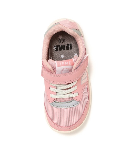 IFME（イフミー）の「KIDS｜IFME LIGHT 軽量ソールスニーカー ベーシックカラーB（スニーカー・キッズ・ピンク/パープル・15.0cm/15.5cm/16.0cm/16.5cm/17.0cm/17.5cm/18.0cm/18.5cm/19.0cm/19.5cm/20.0cm/20.5cm/21.0cm）」の9枚目の写真